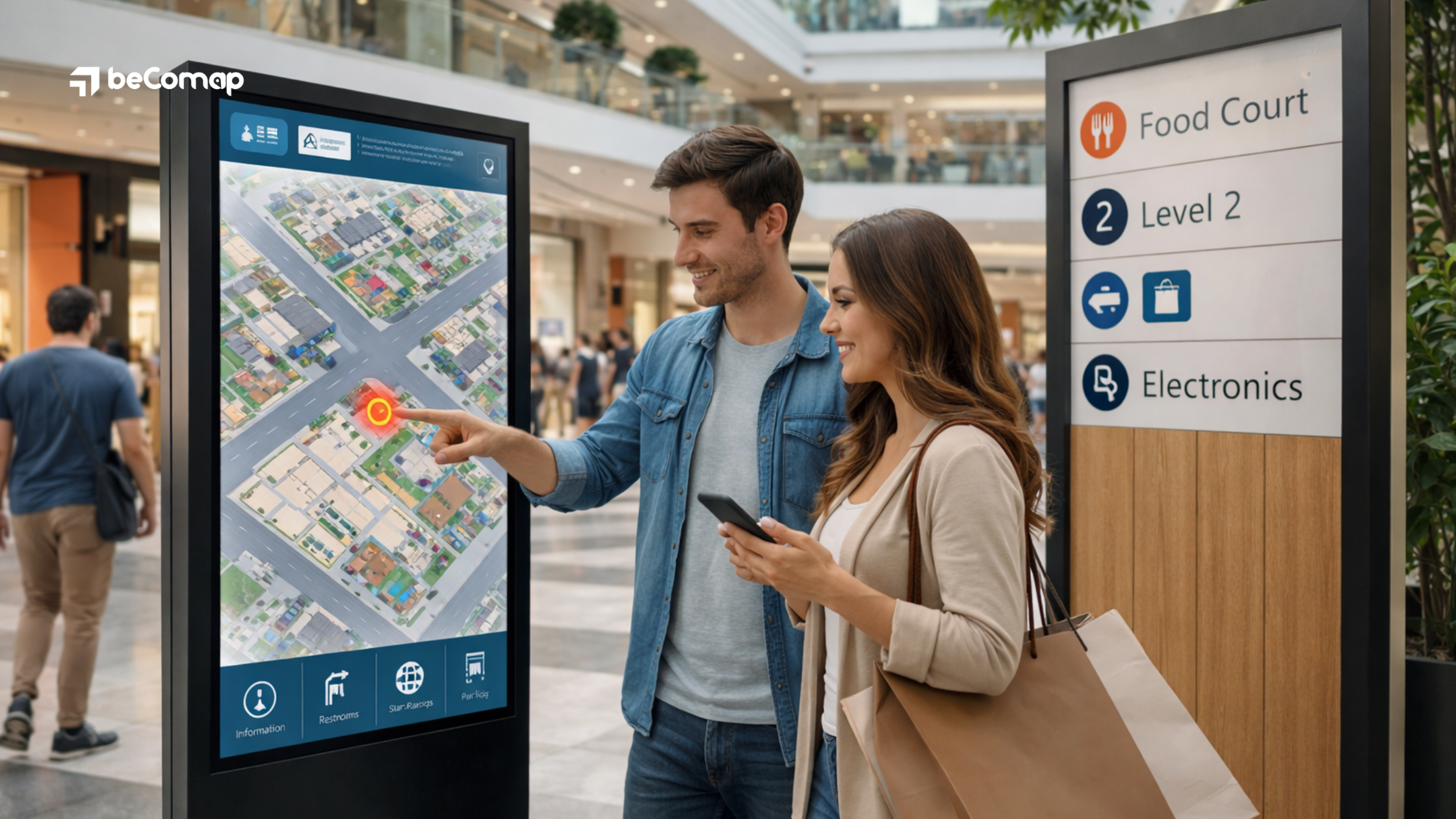 Why 72% Prefer Indoor Digital Navigation Over Signboards